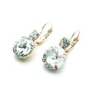 Mariana Earrings Shimmering Clear Austrian Crystals My Treasures Coll. - Image 2