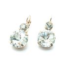 Mariana Earrings Shimmering Clear Austrian Crystals My Treasures Coll.