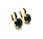 Mariana Earrings Soulful Morion Swarovski Crystals My Treasures Coll. - Image 3