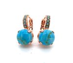 Earrings By Mariana Woman Gorgeous Turquoise and Opal Swarovski Crystals