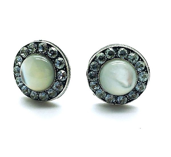 Mariana Earrings Exquisite Pink Coral & Clear Swarovski Crystals My Treasures Coll.