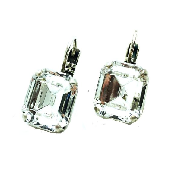 Mariana Earrings Brilliant Clear Austrian Crystals My Treasures Coll.