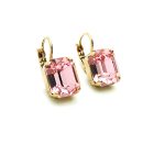 Mariana Earrings Lovely Lt Rose Austrian Crystals Breast Cancer Awareness Icons Coll. - Image 2