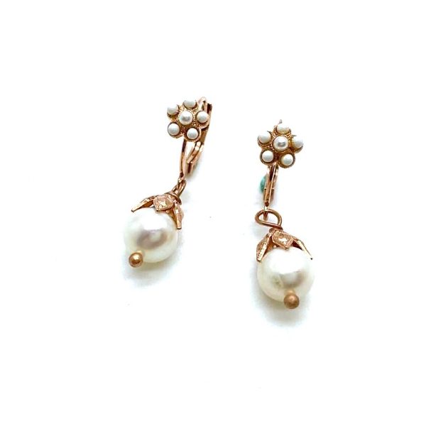 Mariana Earrings Exude Elegance Pearl Mineral My Treasures Coll.
