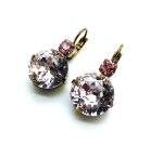 Earrings By Mariana Woman Charming Pinks Swarovski Crystals -EG - Image 3