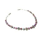 Necklace By Mariana Woman Adorable Floral Pinks and AB Swarovski Crystals - Image 3