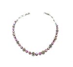 Necklace By Mariana Woman Adorable Floral Pinks and AB Swarovski Crystals - Image 2