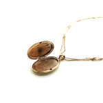 Necklace Pendant By Mariana Woman Locket Golden Shadow Swarovski Crystals - Image 3
