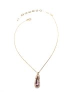 Mariana Necklace Pendant Sophisticated Antique Pink & Rose Opal Swarovski Crystals My Treasures Coll. - Image 2