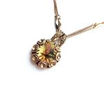 Necklace Pendant By Mariana Woman Beautiful Colorado Topaz Swarovski Crystals
