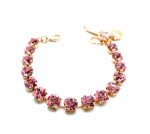 Bracelet By Mariana Lovely Light Rose Swarovski Crystals - Image 2
