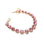 Bracelet By Mariana Lovely Light Rose Swarovski Crystals - Image 3