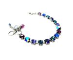 Mariana Bracelet Sophisticated Blues & Purples Austrian Crystals Happy Hour Coll. - Image 3