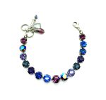 Mariana Bracelet Sophisticated Blues & Purples Austrian Crystals Happy Hour Coll. - Image 2