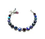 Mariana Bracelet Sophisticated Blues & Purples Austrian Crystals Happy Hour Coll.