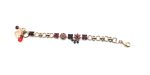 Bracelet By Mariana Stunning Floral in Reds Swarovski Crystals - Image 3