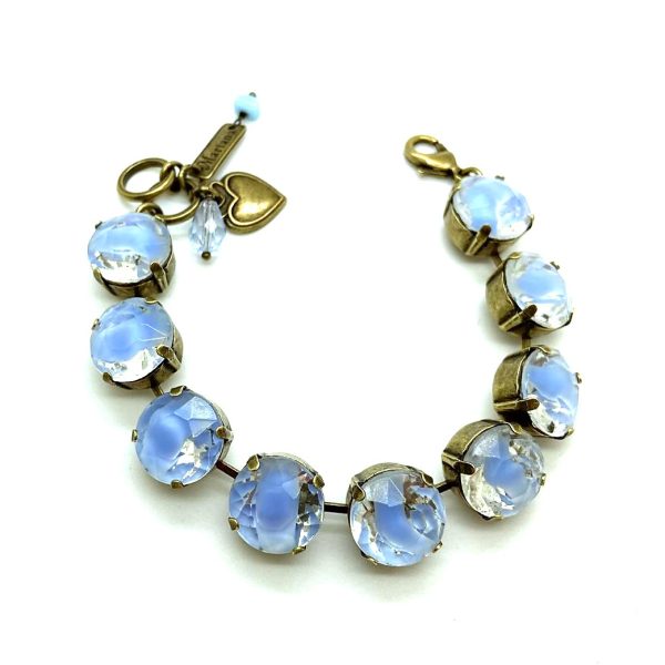 Mariana Bracelet Shimmering Giver Blue Austrian Crystals My Treasures Coll.