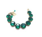 Mariana Bracelet Simply Elegant Emerald Austrian Crystals My Treasures Coll. - Image 2