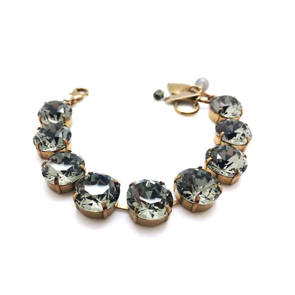 Mariana Bracelet Sophisticated Black Diamond Austrian Crystals My Treasures Coll.