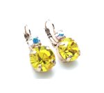 Mariana Earrings Charming Jonquil & AB Austrian Crystals My Treasures Coll. - Image 2