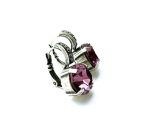 Mariana Earrings Shimmering Lavender Pink & Clear Austrian Crystals Pink Ice Gypsy Soul Coll. - Image 3