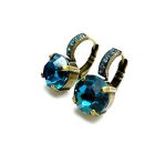 Mariana Earrings Charming Indicolite Austrian Crystals My Treasures Coll. - Image 2