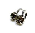 Earrings By Mariana Inspiration Coll. Soulful Black Diamond & Jet Hematite Swarovski Crystals - Image 2
