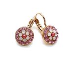 Mariana Earrings Fabulous Pinks Austrian Crystals Antigua Caribbean Life Coll. - Image 3