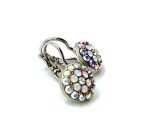 Earrings By Mariana On A Clear Day Icons Coll. Radiant Clear, White Opal & AB Austrian Crystals - Image 3