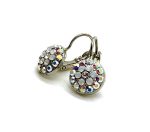 Earrings By Mariana On A Clear Day Icons Coll. Radiant Clear, White Opal & AB Austrian Crystals - Image 2