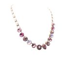 Necklace By Mariana My Treasures Coll. Glamorous Rose Opal and AB Austrian Crystals - Image 3