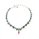 Mariana Necklace Precious Multicolored Austrian Crystals Summer Fun Gypsy Soul Coll. - Image 2