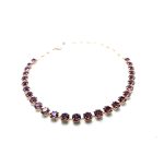 Necklace By Mariana Woman Lovely Antique Pink Swarovski Crystals - Image 3