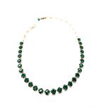 Mariana Necklace Simply Elegant Emerald Austrian Crystals My Treasures Coll.