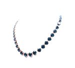 Mariana Necklace My Treasures Coll. Precious Montana Blue Austrian Crystals - Image 2
