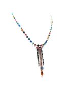 Mariana Necklace Fashionable Beaded Colorful Swarovski Crystals Selene Odyssey Coll. - Image 3