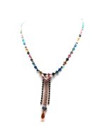 Mariana Necklace Fashionable Beaded Colorful Swarovski Crystals Selene Odyssey Coll. - Image 2