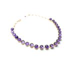 Necklace By Mariana Woman Exquisitely Elegant Amethyst Mineral - Image 2
