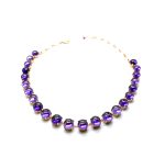 Necklace By Mariana Woman Exquisitely Elegant Amethyst Mineral