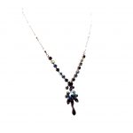 Necklace By Mariana My Treasures Coll. Elegant Amethyst, Black Diamond & Jet Austrian Crystals - Image 3