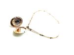 Necklace Pendant By Mariana Woman Locket Rose and Opal Swarovski Crystals - Image 3