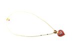 Mariana Necklace Pendant Lady Marmalade Songbook Coll. Heart Shaped Hyacinth, Fuchsia & AB Austrian Crystals - Image 3