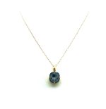 Mariana Necklace Pendant Simply Elegant Dark Grey Austrian Crystals My Treasures Coll. - Image 3