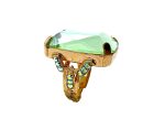 Mariana Ring Timeless Chrysolite & AB Swarovski Crystals My Treasures Coll. - Image 2