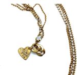 Mariana Bracelet Wrap Multi Tier Gold Plated & Moonlight Austrian Crystals My Treasures Coll. - Image 2