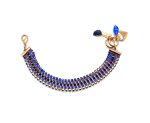 Mariana Bracelet Multi Strand Sapphire & Morion Swarovski Crystals My Treasures Coll. - Image 2