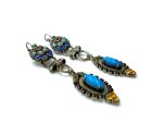 Mariana Earrings Exquisite Multi Color Austrian Crystals Fantasy Nirvana Coll. - Image 3