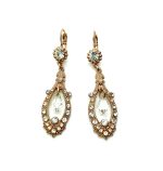 Mariana Earrings Elegant Chandelier Clear Crystals Austrian My Treasures Coll.