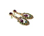 Earrings By Mariana Patience Inspiration Coll. Gorgeous Blues & Greens Austrian Crystals - Image 3