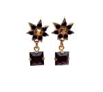 Earrings By Mariana Songbook Coll. Exquisite Purple & Tanzanite Austrian Crystals